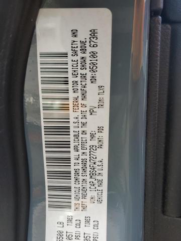 2015 JEEP CHEROKEE T 1C4PJMBS4FW727729