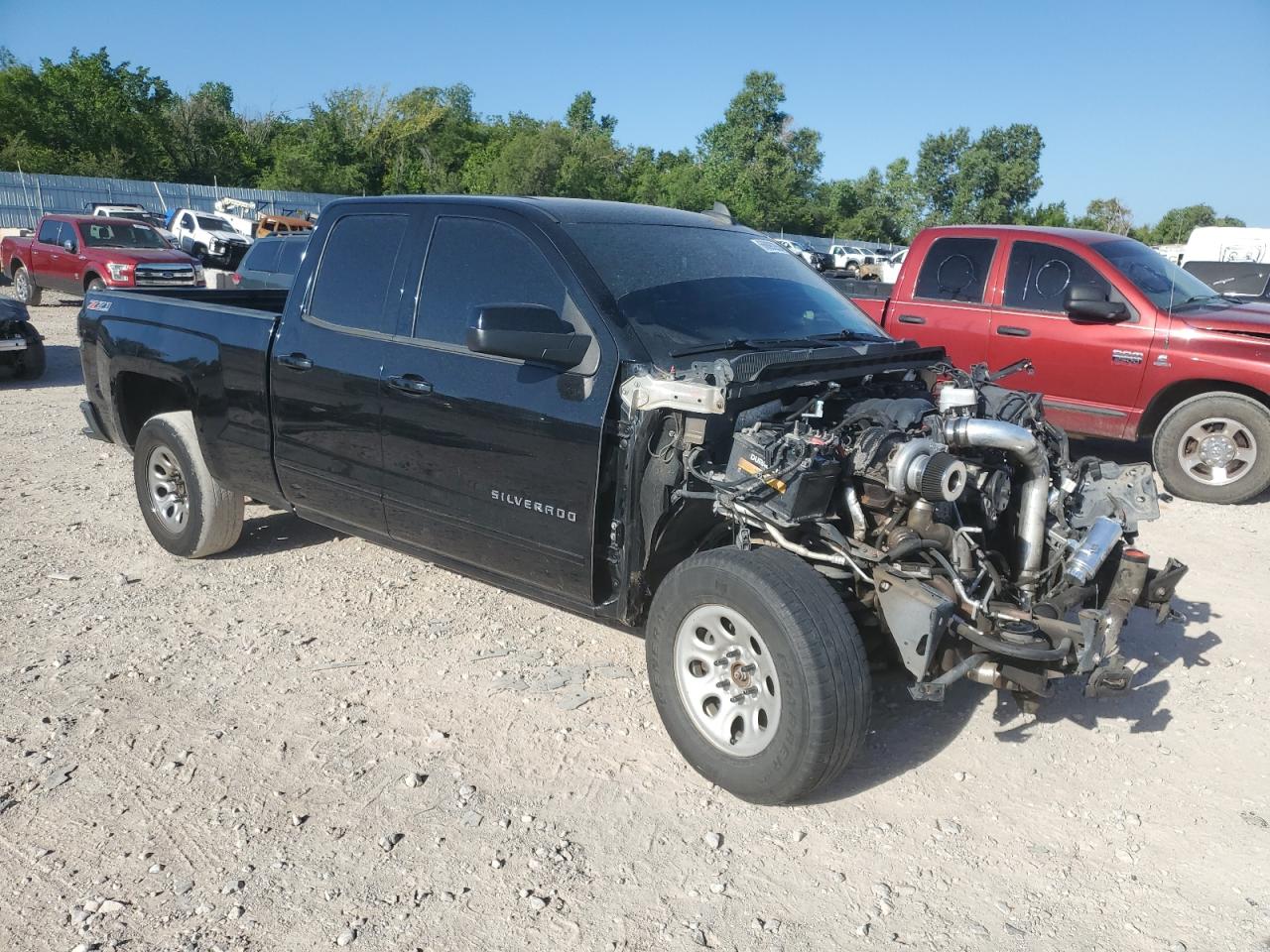 Lot #3302786898 2017 CHEVROLET SILVERADO K1500 LT