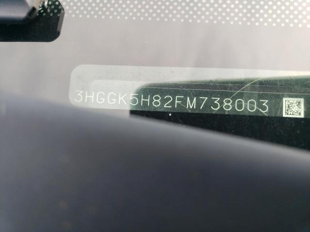 2015 HONDA FIT EX 3HGGK5H82FM738003