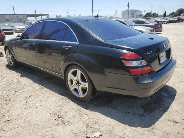 MERCEDES-BENZ S 550 2007 black  gas WDDNG71X67A067721 photo #3
