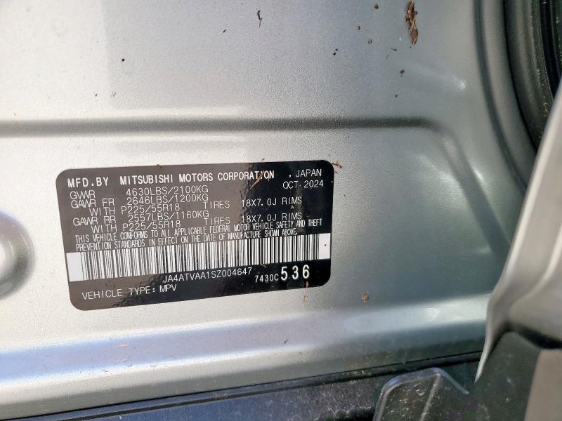 2025 MITSUBISHI ECLIPSE CROSS LE JA4ATVAA1SZ004647