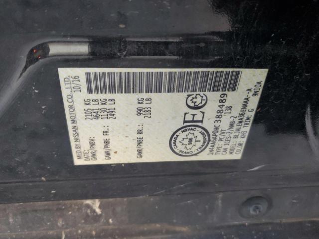 2017 NISSAN MAXIMA 3.5 1N4AA6AP0HC388489