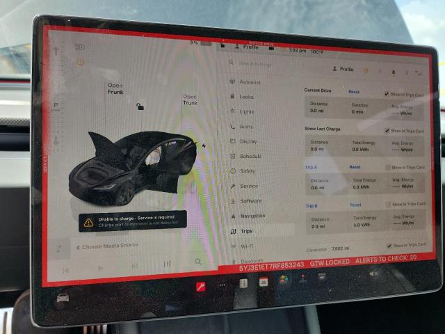 2024 TESLA MODEL 3 5YJ3E1ET7RF853243