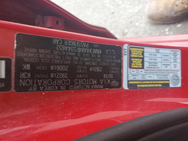 2015 KIA FORTE EX - KNAFX4A84F5344652