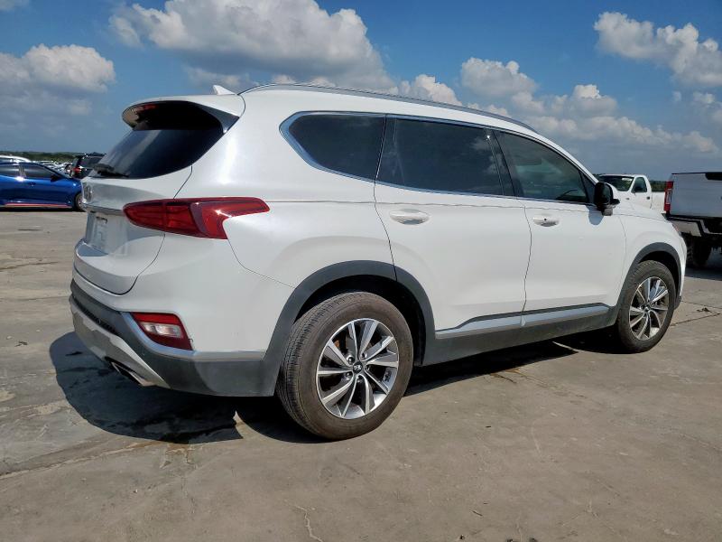 HYUNDAI SANTA FE S 2019 white  gas 5NMS33AD1KH122145 photo #4