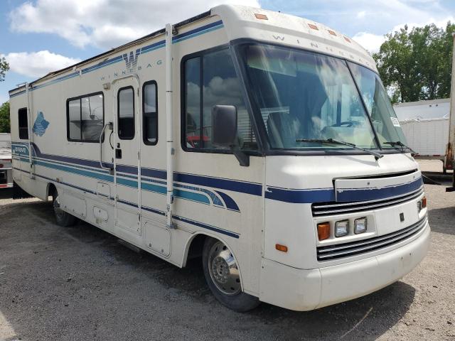 WINN MOTORHOME 1994 white motorize gas 1GBKP37N8R3307844 photo #1