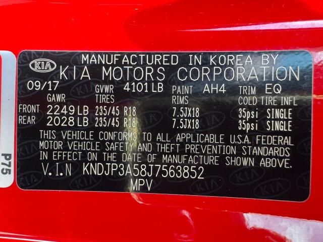 2018 KIA SOUL + KNDJP3A58J7563852