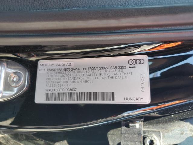 2015 AUDI A3 PREMIUM WAUBFGFF9F1003037