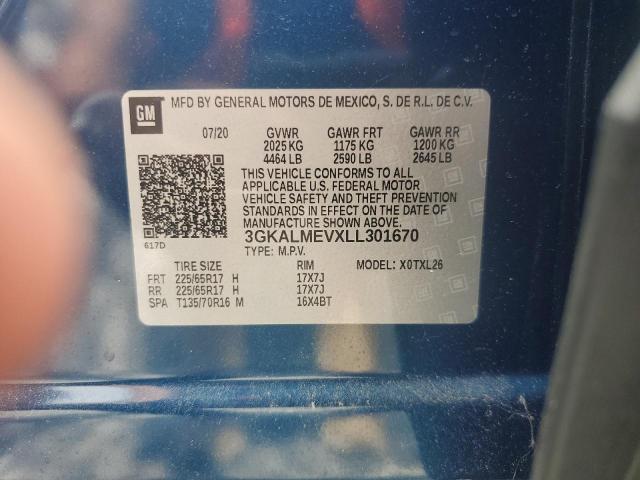 2020 GMC TERRAIN SL - 3GKALMEVXLL301670