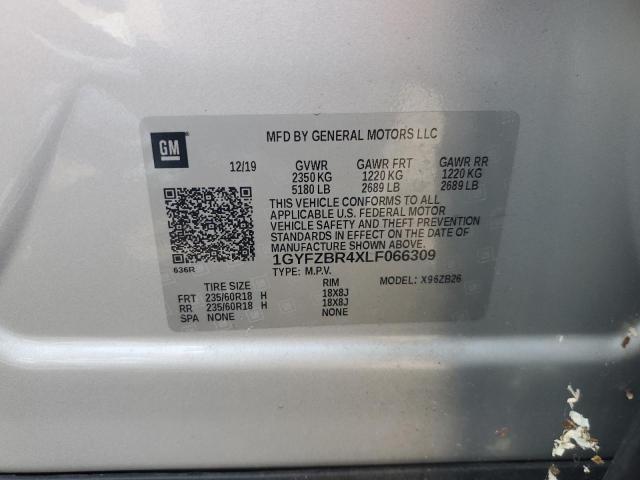 2020 CADILLAC XT4 LUXURY 1GYFZBR4XLF066309