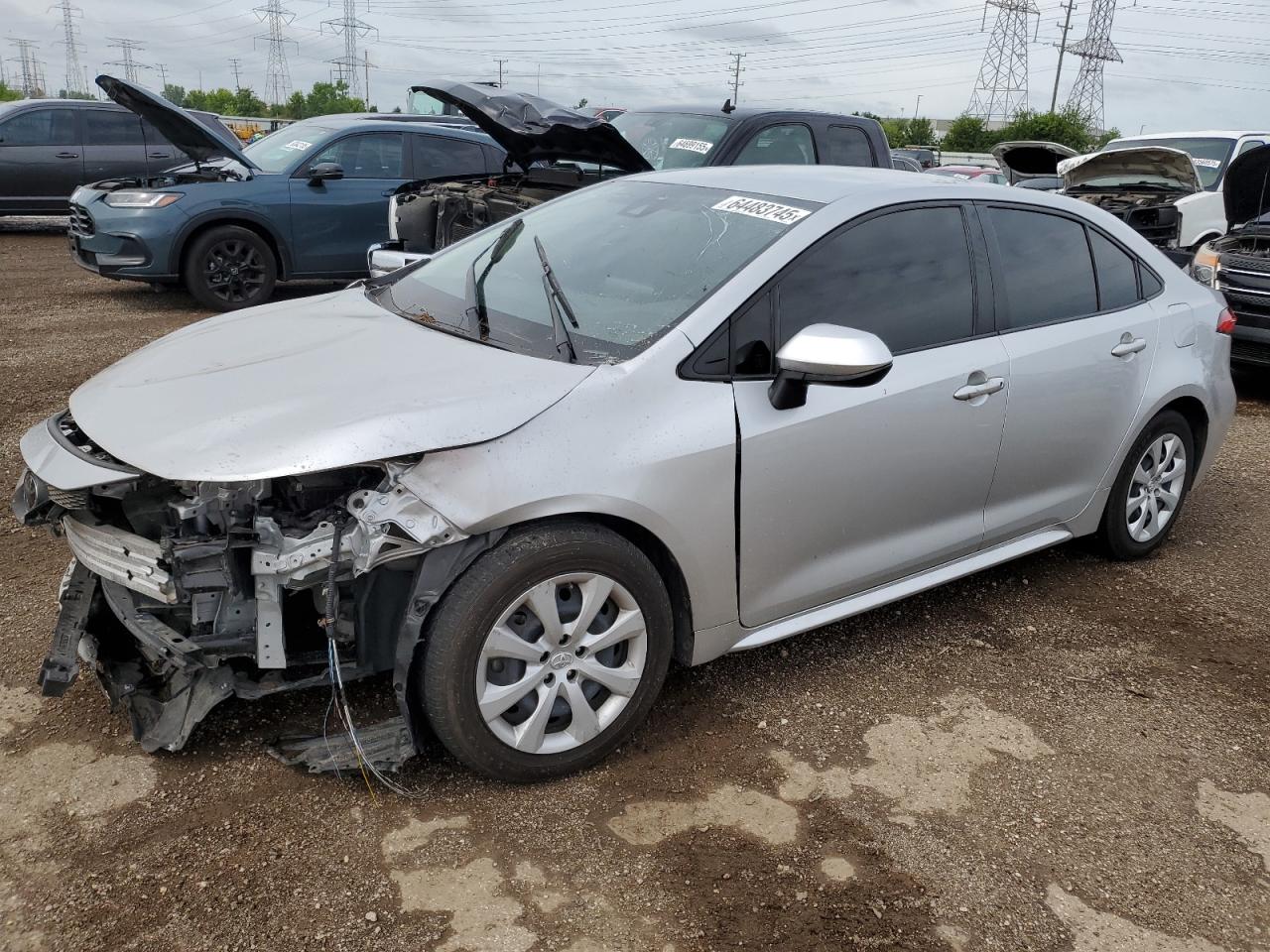 Lot #3302800890 2022 TOYOTA COROLLA LE