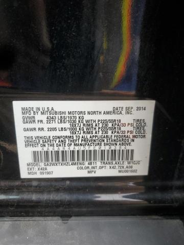 2015 MITSUBISHI OUTLANDER 4A4AR4AU5FE010384