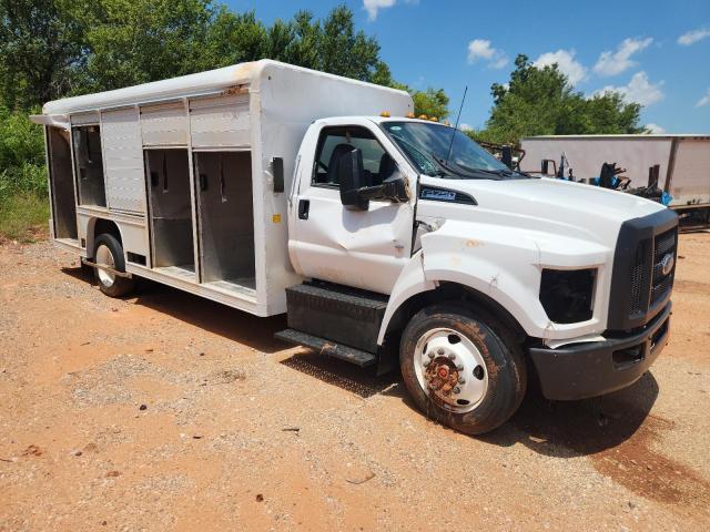 FORD F750 SUPER 2024 white  gas 1FDNF7AN9RDF10159 photo #1