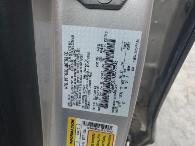 2018 FORD FUSION TIT 3FA6P0RU1JR279932