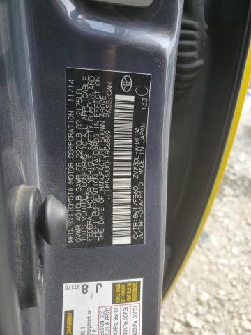 2015 TOYOTA PRIUS JTDKN3DU0F1906869