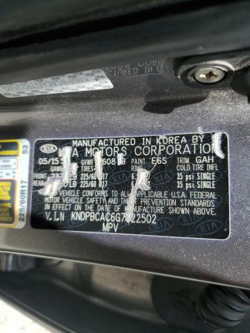 2016 KIA SPORTAGE L - KNDPBCAC6G7822502