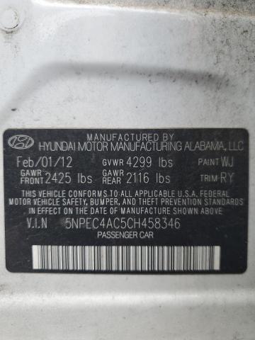 2012 HYUNDAI SONATA SE - 5NPEC4AC5CH458346