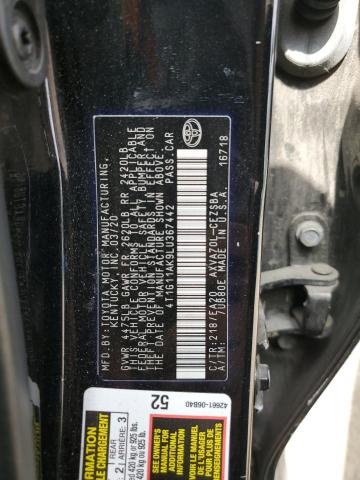 2020 TOYOTA CAMRY SE - 4T1G11AK9LU367442