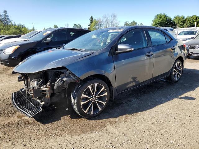 TOYOTA COROLLA L 2017 blue sedan 4d gas 2T1BURHE6HC775938 photo #1