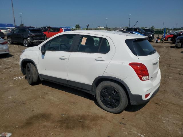 CHEVROLET TRAX LS 2018 white  gas 3GNCJKSB3JL305797 photo #3