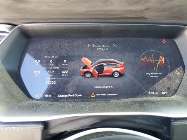 2017 TESLA MODEL X 5YJXCBE29HF049559