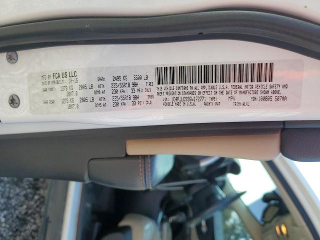 2016 JEEP CHEROKEE L - 1C4PJLDS9GW172771