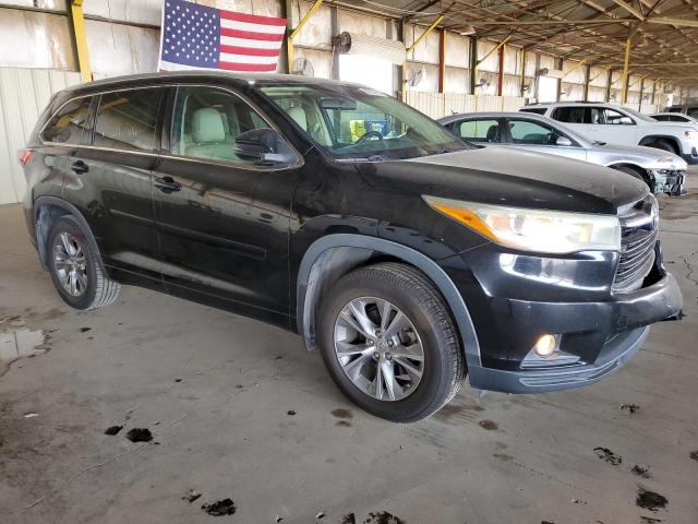 Vin: 5tdbkrfh7fs196853, lot: 62130125, toyota highlander le 20154