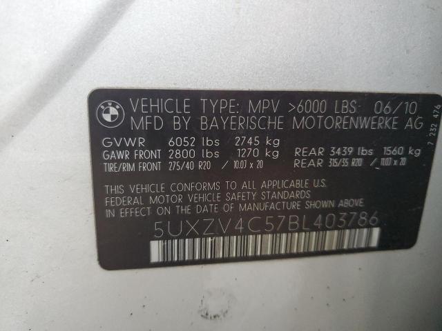 2011 BMW X5 XDRIVE3 - 5UXZV4C57BL403786