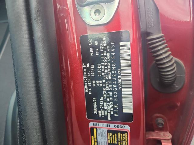 2022 KIA K5 GT LINE 5XXG64J25NG134450