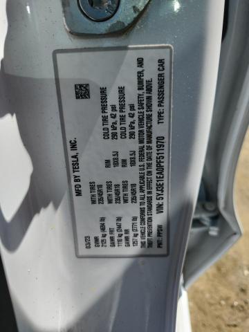 2023 TESLA MODEL 3 5YJ3E1EA0PF511970