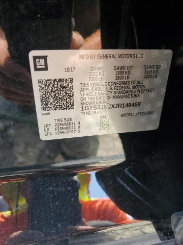 2018 CADILLAC ESCALADE E 1GYS3JKJXJR149468