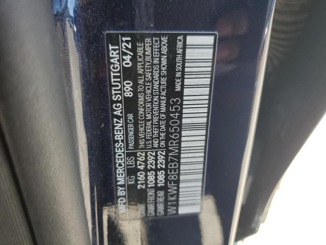 2021 MERCEDES-BENZ C 300 4MAT W1KWF8EB7MR650453
