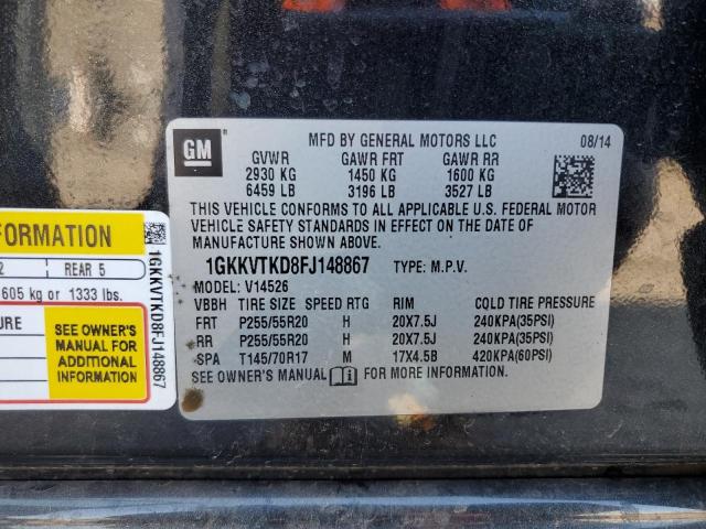 2015 GMC ACADIA DEN 1GKKVTKD8FJ148867