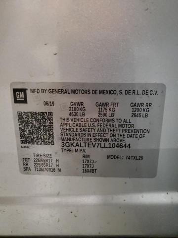 2020 GMC TERRAIN SL 3GKALTEV7LL104644