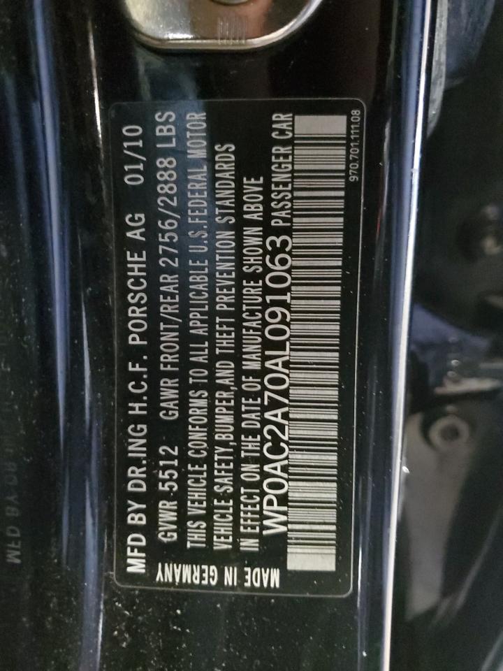 PORSCHE PANAMERA TURBO