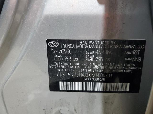 2021 HYUNDAI SONATA LIM - 5NPEH4J2XMH100203