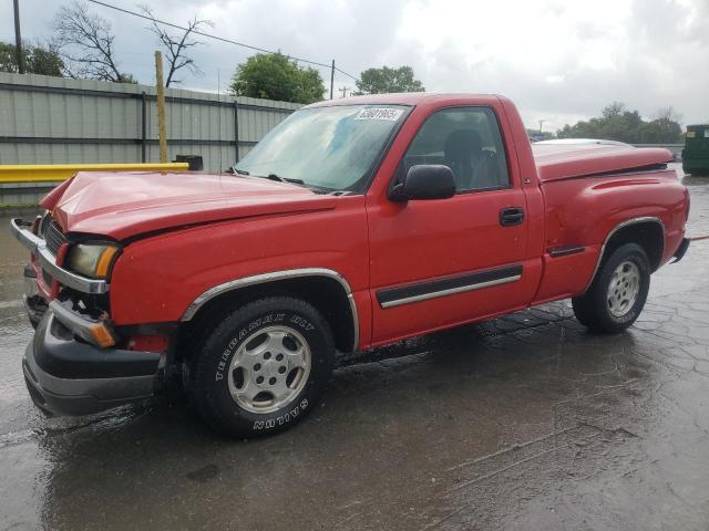 CHEVROLET SILVERADO 2004 red  gas 1GCEC14T44Z102619 photo #1