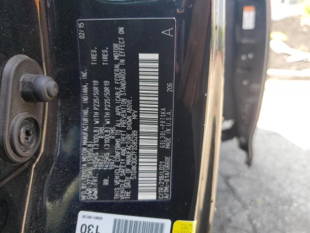 2015 TOYOTA SIENNA SPO 5TDXK3DC7FS585289