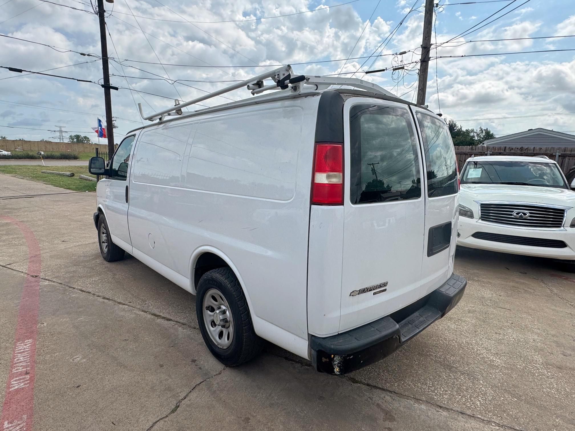 CHEVROLET EXPRESS G1 2013 white cargo va gas 1GCSGAFX9D1123200 photo #4