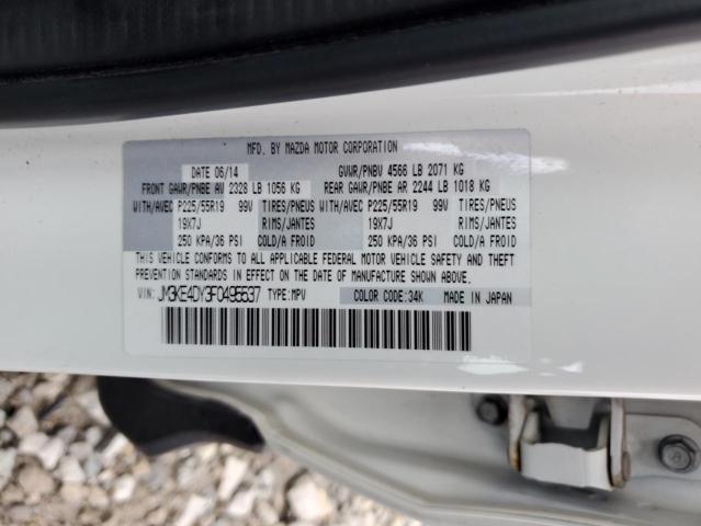 2015 MAZDA CX-5 GT JM3KE4DY3F0495537