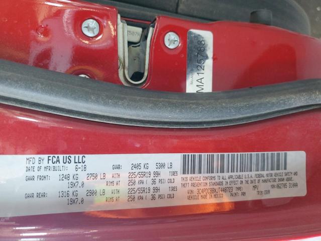 2018 DODGE JOURNEY SX 3C4PDCBBXJT448723