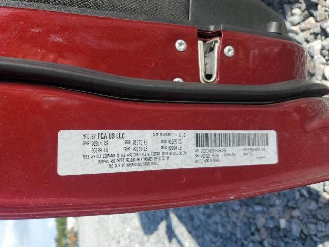 2018 DODGE CHARGER SX 2C3CDXBG8JH336338