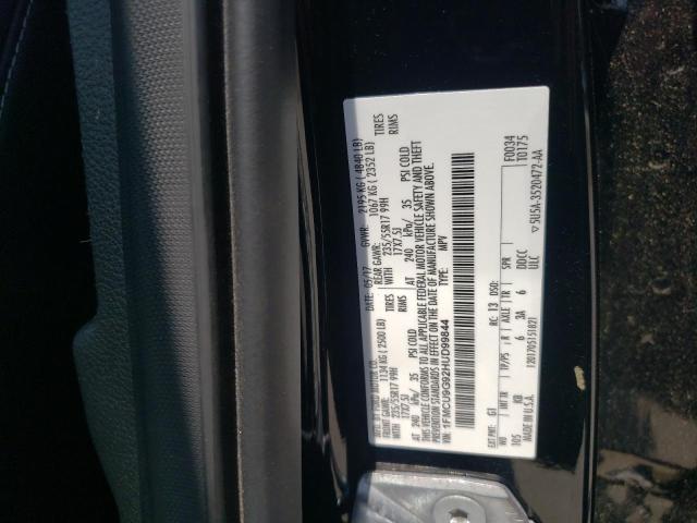 2017 FORD ESCAPE SE - 1FMCU9G92HUD99844