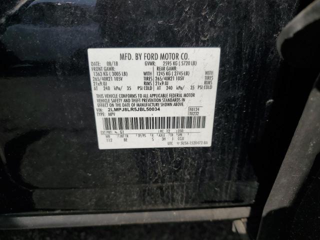 2018 LINCOLN MKX RESERV 2LMPJ8LR5JBL50034