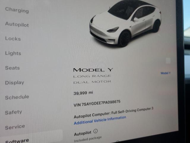 2023 TESLA MODEL Y 7SAYGDEE7PA098675