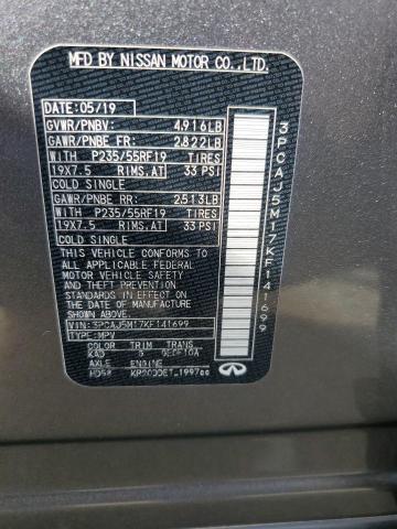 2019 INFINITI QX50 ESSEN 3PCAJ5M17KF141699