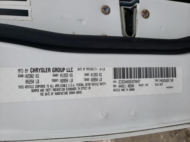 2014 DODGE CHARGER PO - 2C3CDXAG5EH279457