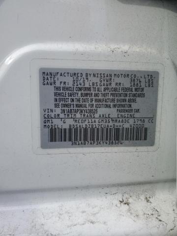 2019 NISSAN SENTRA S - 3N1AB7AP3KY438526
