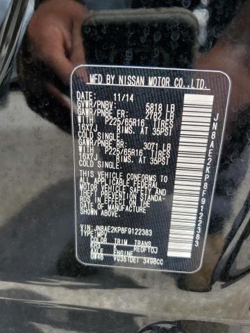 2015 NISSAN QUEST S - JN8AE2KP8F9122383