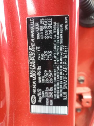 2023 HYUNDAI TUCSON SEL 5NMJFCAE5PH164627
